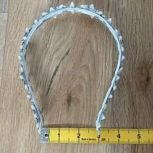 Pnina Tornai Swarovski Crystal and Pearl Cluster Wedding Headband Head Piece NWT Pnina Tornai | Accessories | Pnina Tornai Swarovski Crystal  main image 4